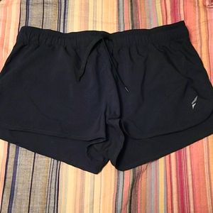 Flag Nor Fail black apex shorts in a size medium